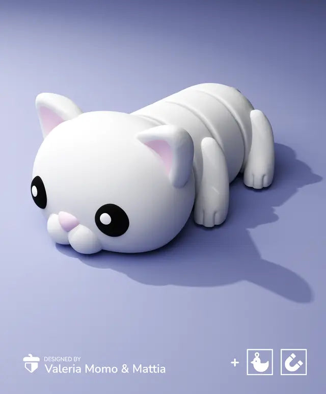 Flexi Katze Schlüsselanhänger