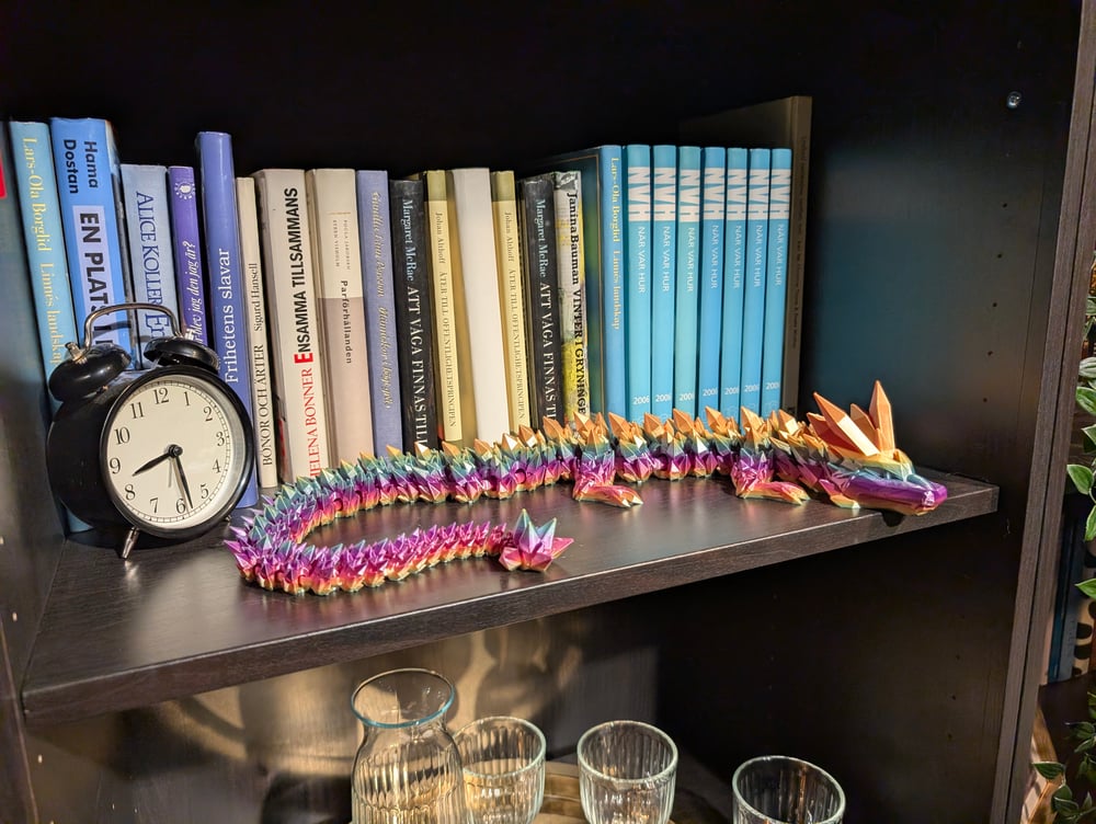 Rainbow Silk Crystaldragon
